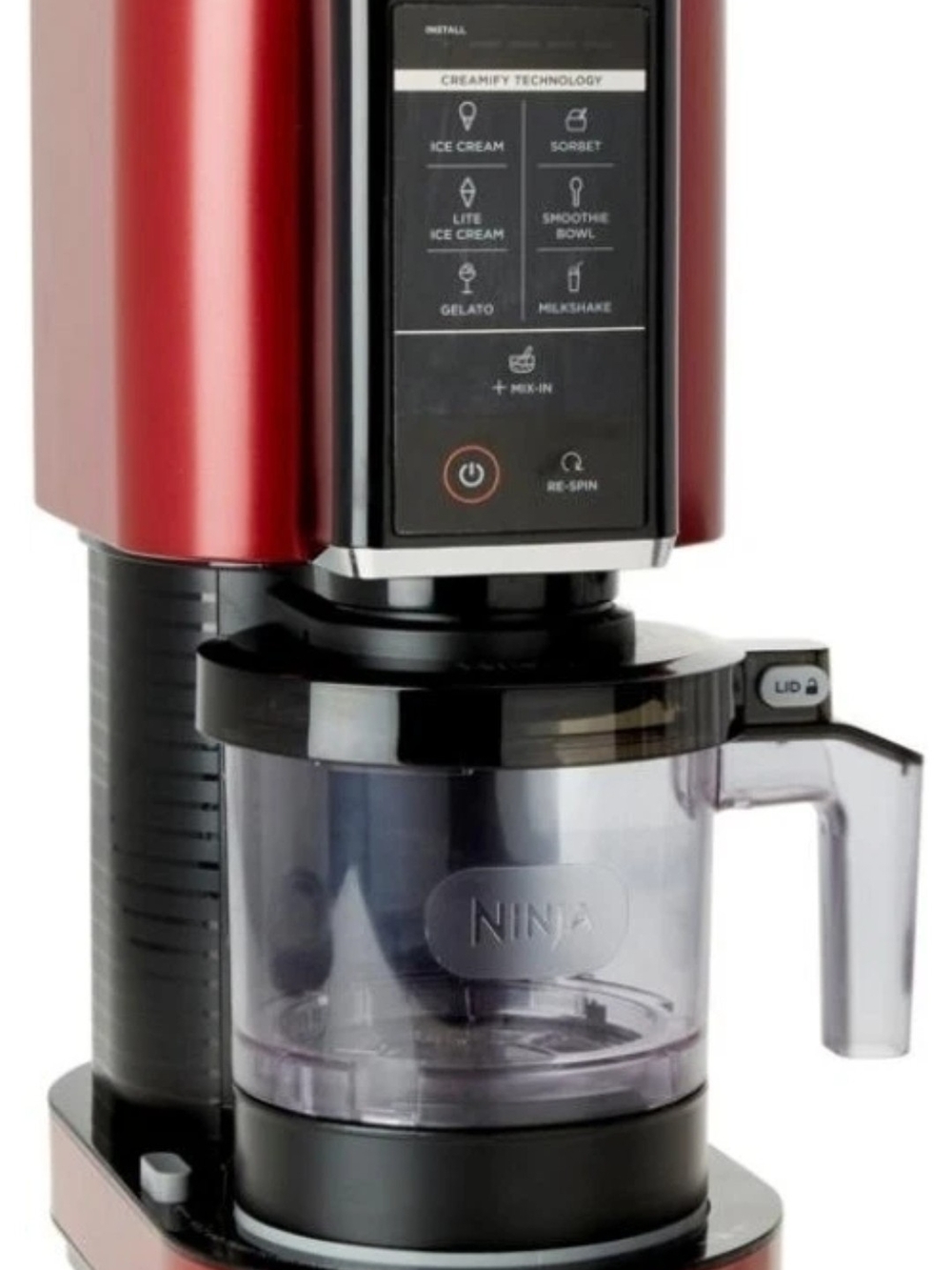 Ninja Red and Black Frozen Dessert Maker